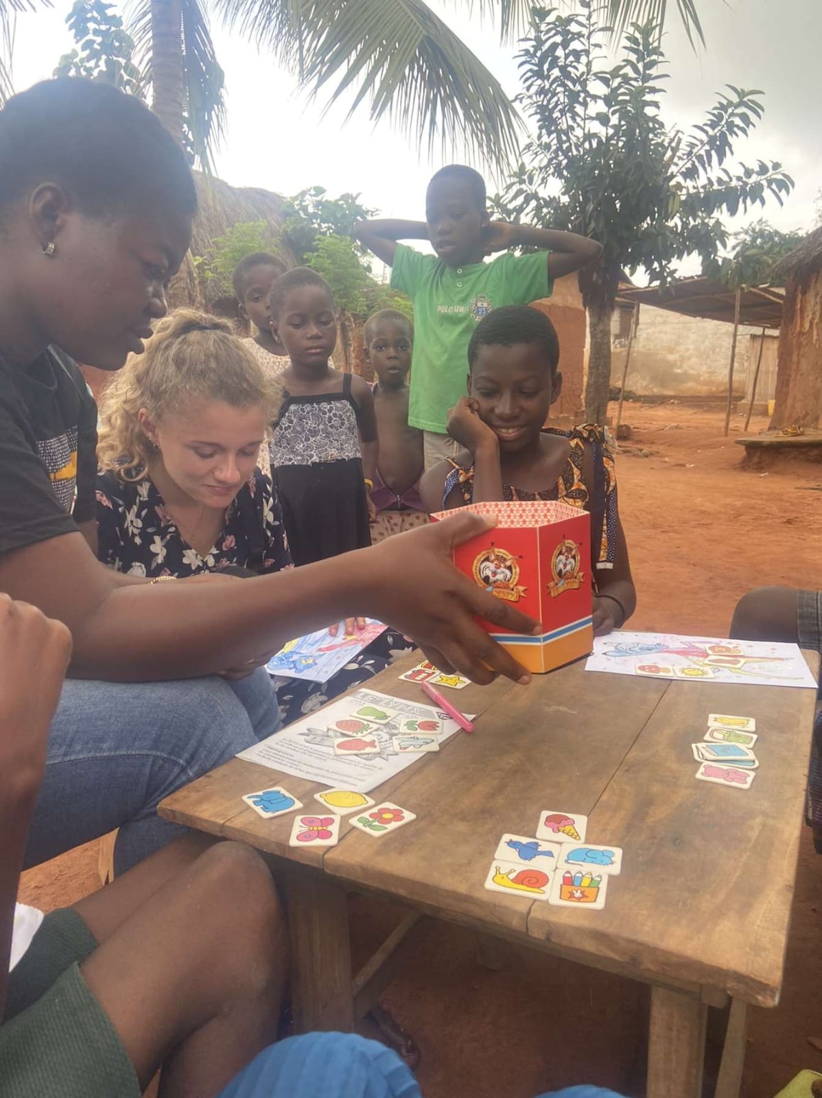 Activité avec des enfants
