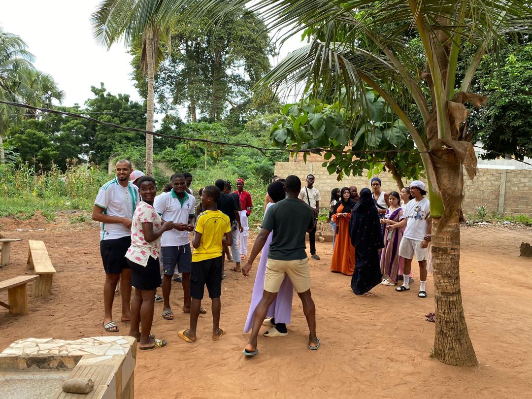 Participants au camp chantier